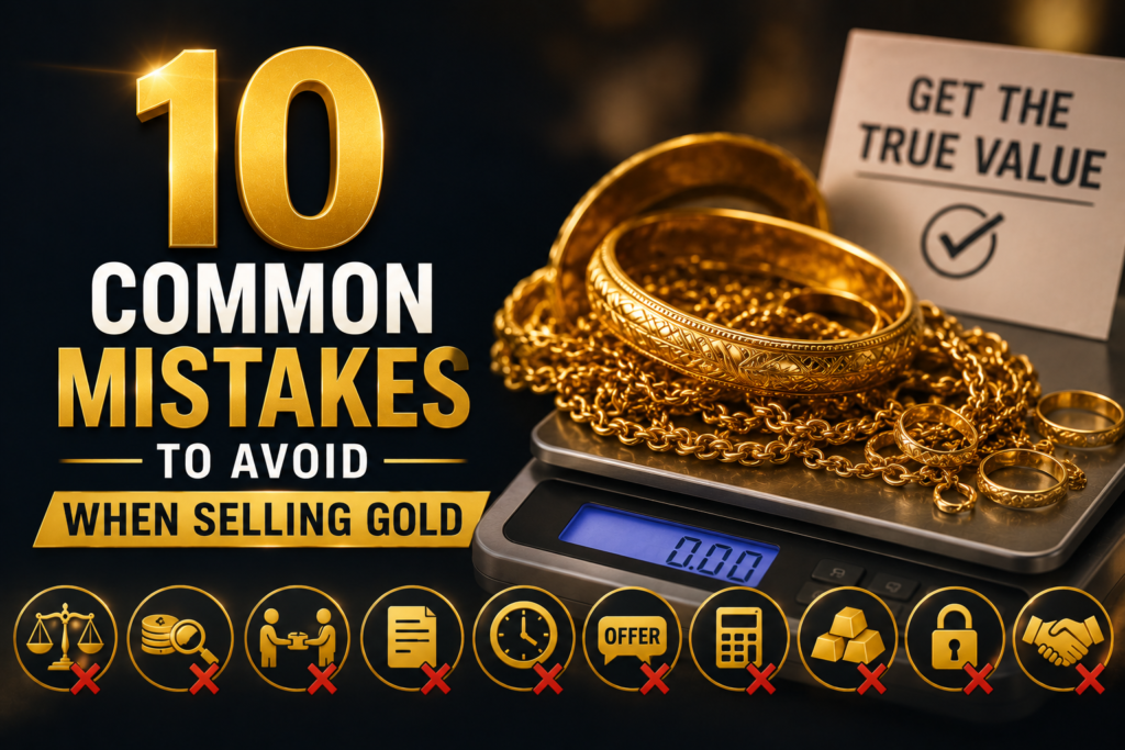 10 Common Mistakes to Avoid When Selling Gold