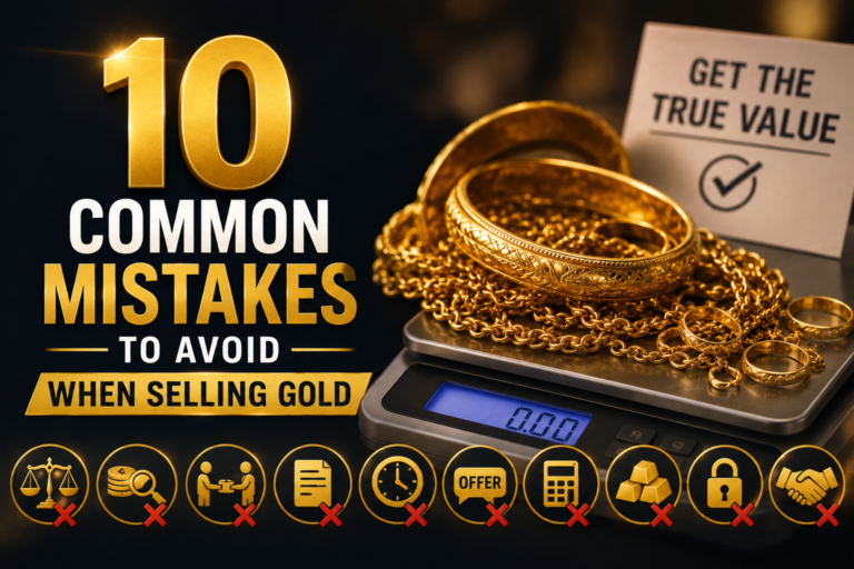 10 Common Mistakes to Avoid When Selling Gold