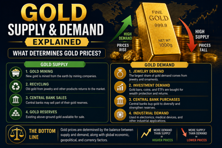 Gold Supply and Demand Explained: What Determines Gold Prices?