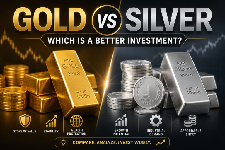 Gold vs Silver Which Is a Better Investment For Future