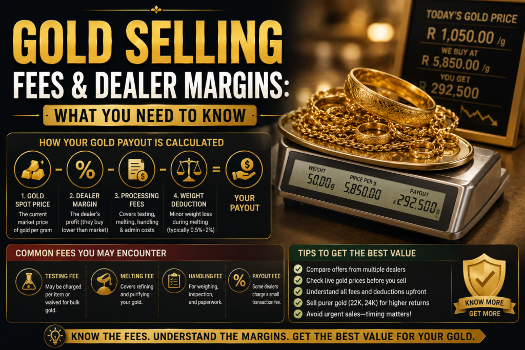 Selling Gold Bullion Fees & Dealer Margins What You Need to Know